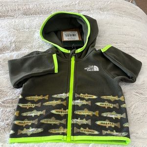 Little Ones North Face Fleece Jacket Size 3-6 months NWT Never Worn